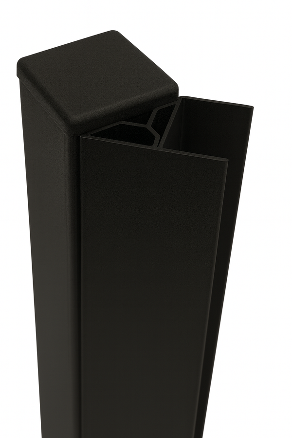 Perforated Pool Fence 135 Degree Channel