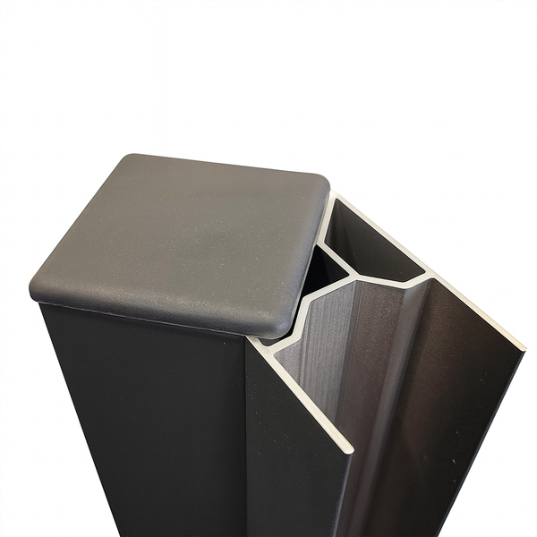 Perforated Pool Fence 135 Degree Channel