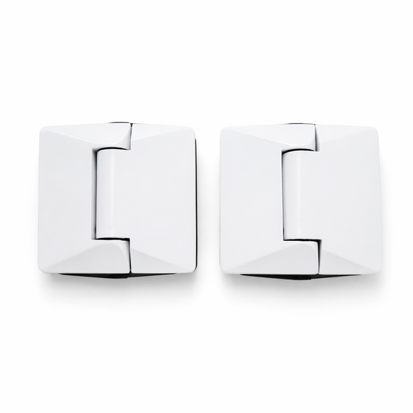 Atlantic Soft Close G2205 Stainless Steel Glass - Glass Hinges