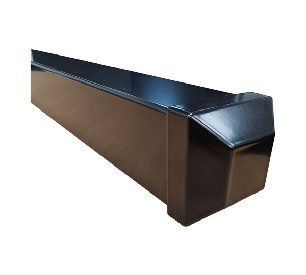 Aluminium Pool Fence Post 65x65mm Dia Satin Black