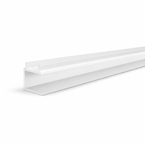 Aluminium Slat Concealed fixing Channel 6500mm