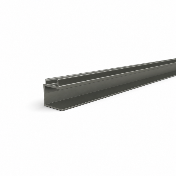 Aluminium Slat Concealed fixing Channel 6500mm
