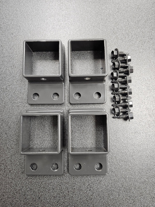 Aluminium Pool Fence Post Brackets 40x40