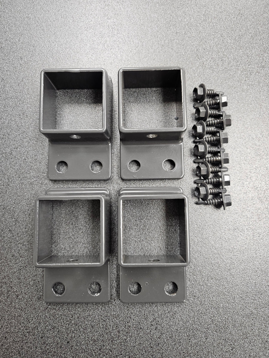 Aluminium Pool Fence Post Brackets 40x40 UFENCEIT