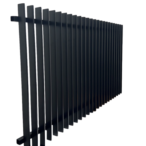 Aluminium Blade Pool Fence Panel 1200MM (H) x 2400 (W)