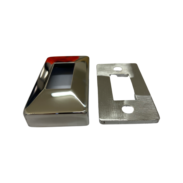 Rectangle base plate with raised cover G316