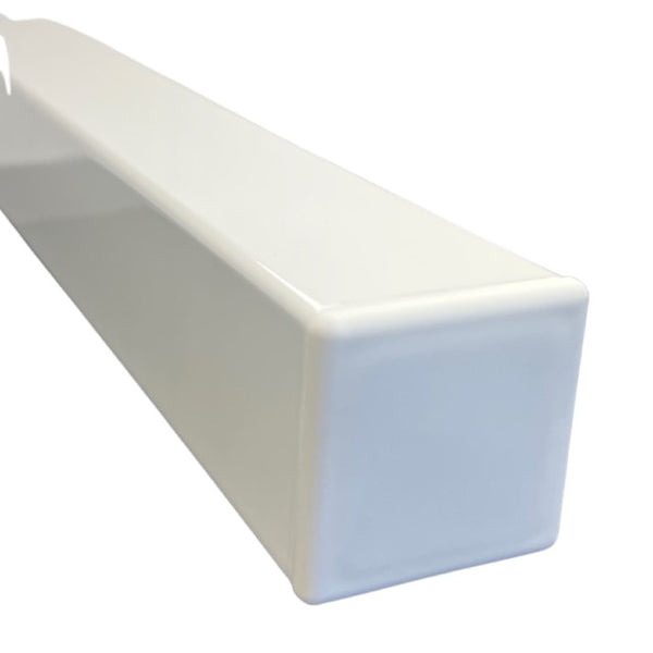 Aluminium Pool Fence Post 50x50mm Dia White