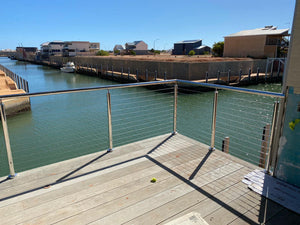 Wire Balustrade Post & Fittings