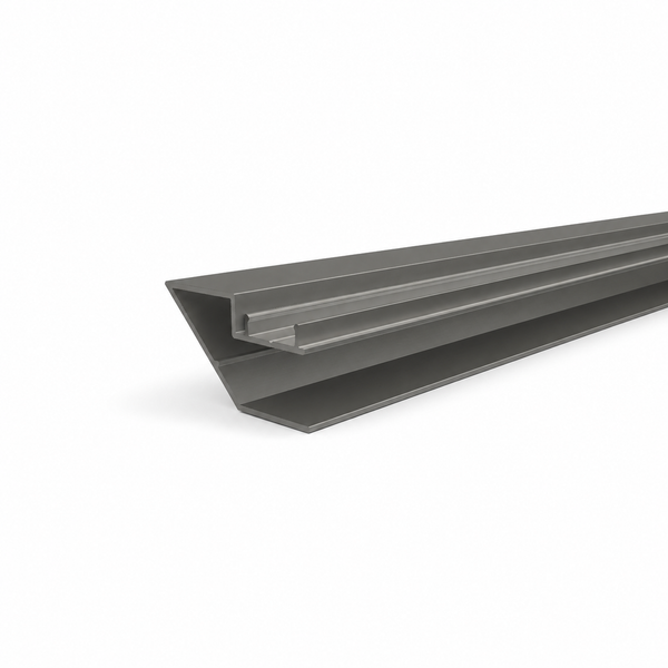 Aluminium Slat 135 Degree Concealed fixing Channel 6500mm