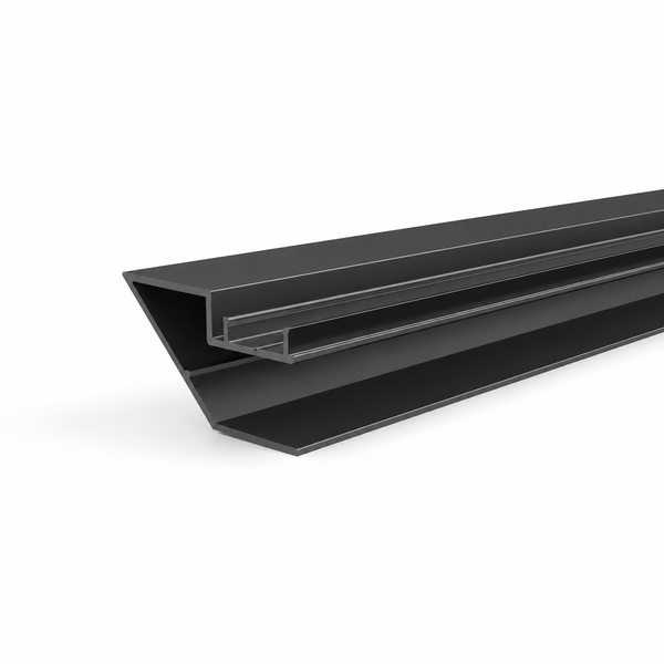 Aluminium Slat 135 Degree Concealed fixing Channel 6500mm