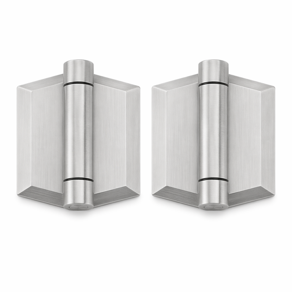 Polaris S155 Glass to Glass Hinges G2205 Stainless Steel