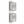 Polaris S155 Glass to Wall/Post Hinges G2205 Stainless Steel
