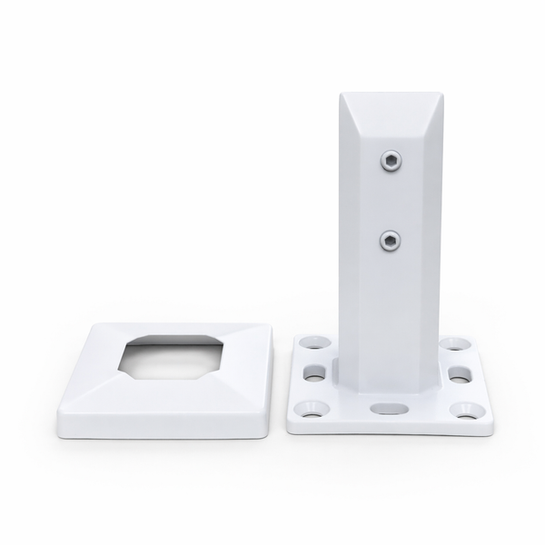Square Base Mount Spigot 50x160 G2205 (Adjustable)(NON CONDUCTIVE)