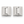 Atlantic Soft Close G2205 Stainless Steel Glass - Glass Hinges