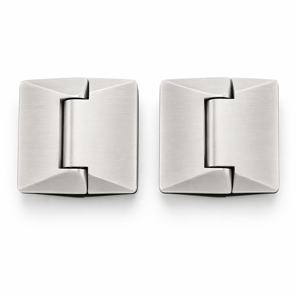 Atlantic Soft Close G2205 Stainless Steel Glass - Glass Hinges