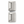Atlantic Soft Close G2205 Stainless Steel Wall - Glass Hinges