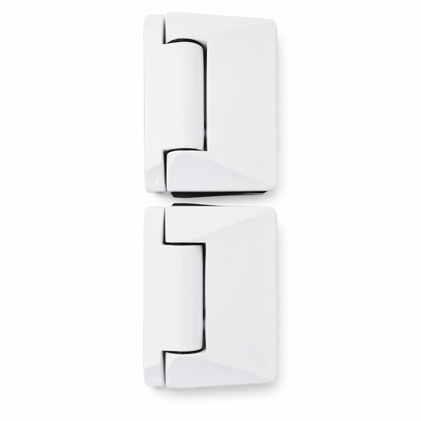 Atlantic Soft Close G2205 Stainless Steel Wall - Glass Hinges