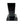 Aluminium Post With Base & Cap 65x65mm Dia Satin Black