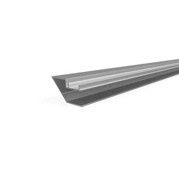 Aluminium Slat 135 Degree Concealed fixing Channel Western Red Ceder 6500mm