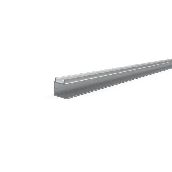 Aluminium Slat Concealed fixing Channel Western Red Ceder 6500mm