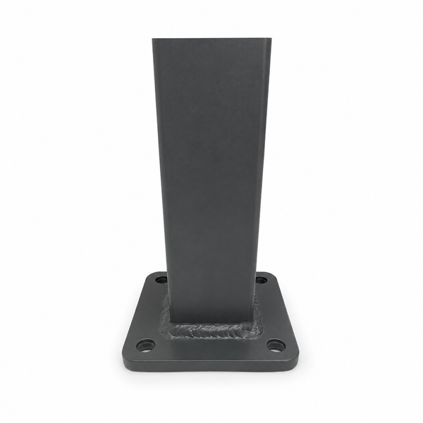 Aluminium Post With Base & Cap 50x50mm Dia
