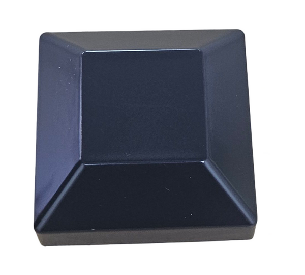 Aluminium Post With Base & Cap 65x65mm Dia Monument