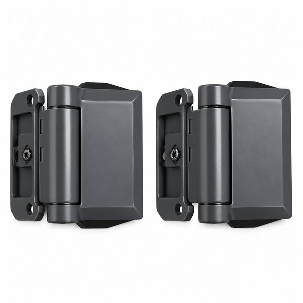 Softclose Orion Wall/Sq Post to Glass Hinges G2205