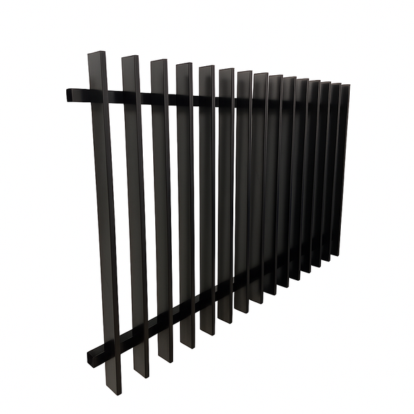 Aluminium Blade Garden Fence Panel 1000MM (H) x 2400 (W)