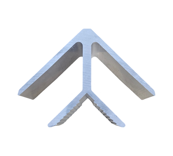 Aluminium Slat Gate Corner Bracket/Stake Mill Finsh
