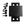 Aluminium Blade Facefix Bracket 40x40x60mm