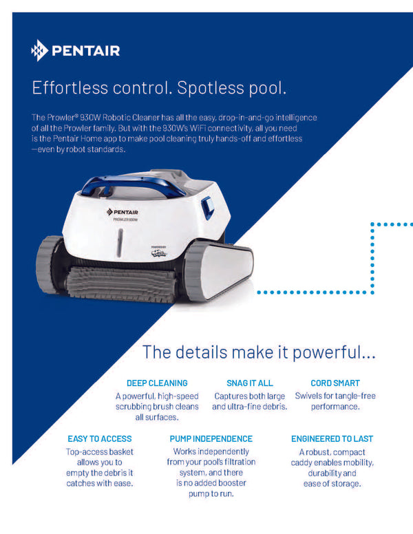 Prowler 930 Robotic Pool Cleaner