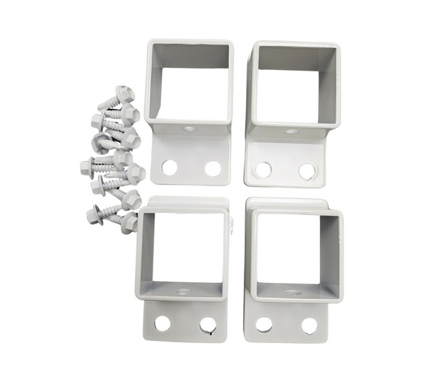 Aluminium Pool Fence Post Brackets 40x40
