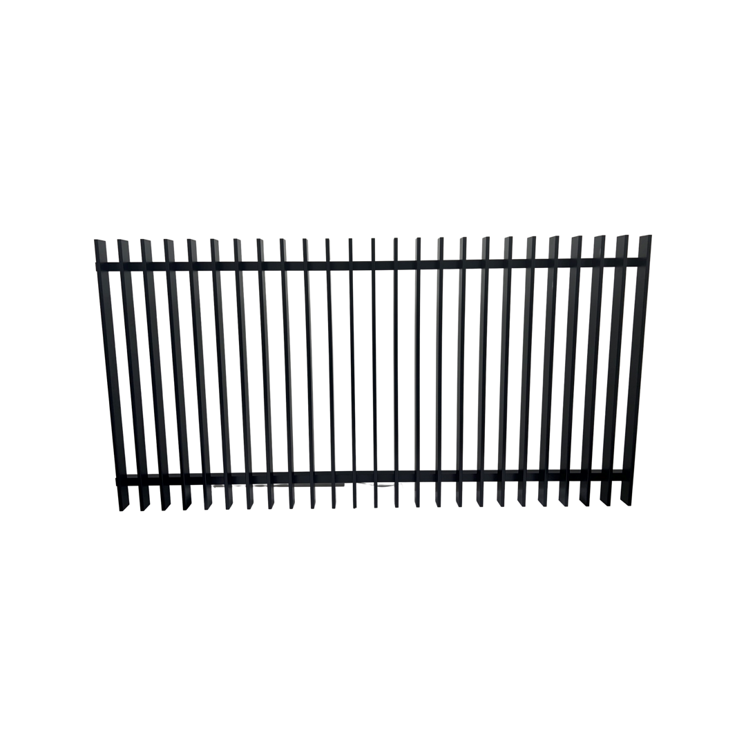 Aluminium Blade Raked Pool Fence Panel UFENCEIT