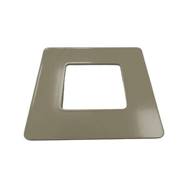 Aluminium Pool Fence Post Cover 50x50 Dia Classic Cream