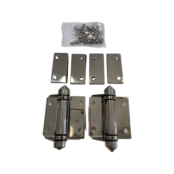 Glass to Glass Spring Hinges G316 Stainless Steel
