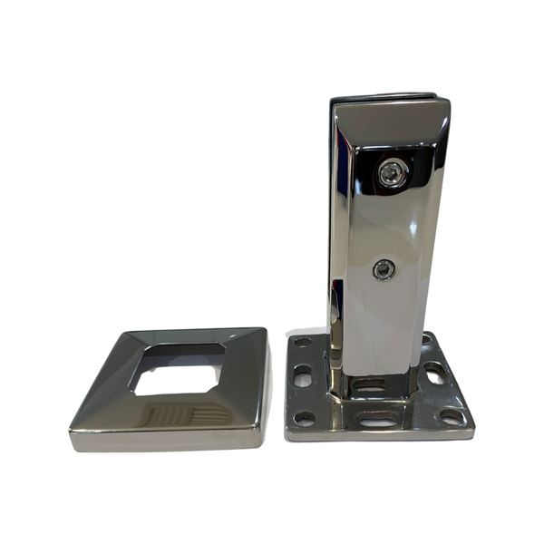 Square Base Mount Spigot 50x160 G2205 (Adjustable)(NON CONDUCTIVE)