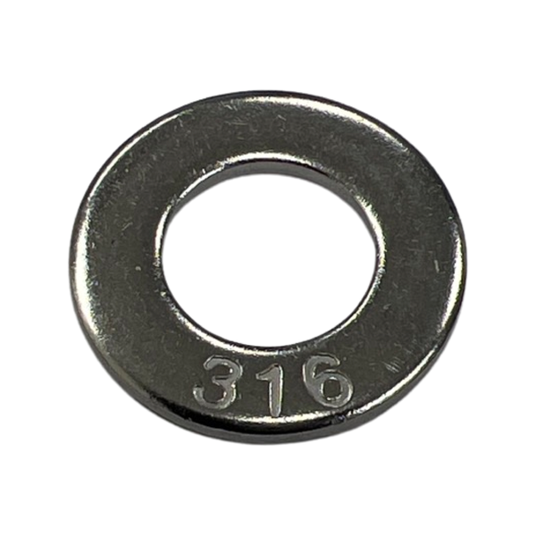 FLAT WASHER GRD 316 (BOX OF 100)